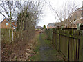 Path off Tan House Drive, New Houses, Winstanley