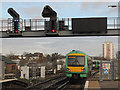 TQ3266 : Diesel unit at East Croydon station (2) by Stephen Craven