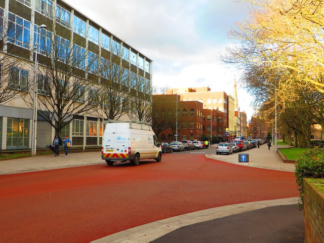 New road surface, Little Park Street, Coventry