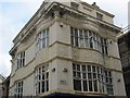 Building on the corner of Church Street and Parker Street