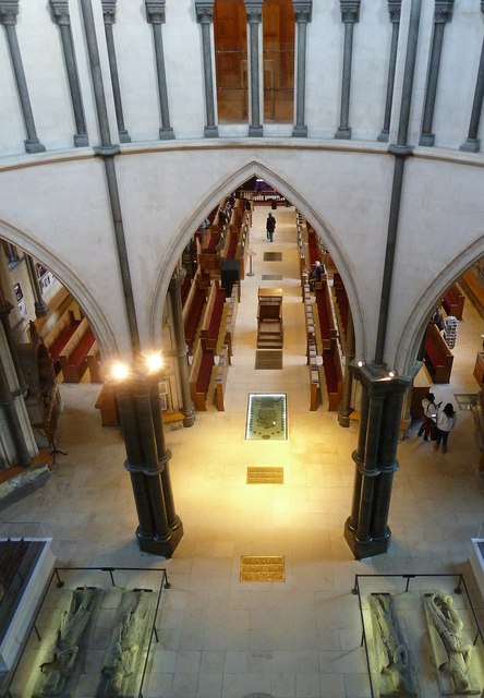 Temple Church - View to chancel from gallery