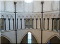 TQ3181 : Temple Church - view across the gallery by Rob Farrow