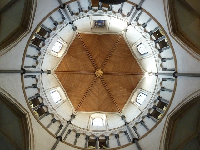 Temple Church - Nave roof
