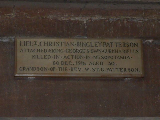 Lichfield Cathedral: memorial (72)