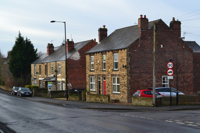 Houses on Eckington Road
