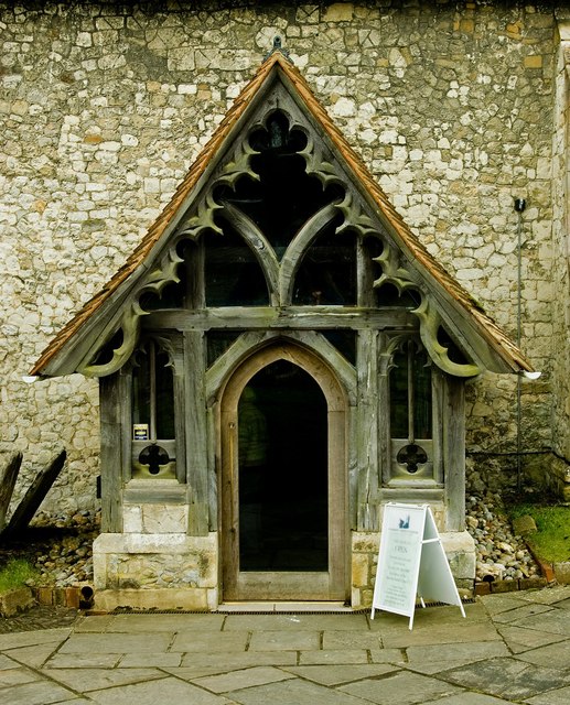 Porch, St Andrews Church, Farnham © Jim Osley cc-by-sa/2.0 :: Geograph ...