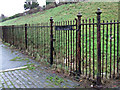 Railings at Grosvenor Bowling Club