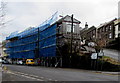 SS8696 : Building work in Lloyd's Terrace, Cymmer by Jaggery