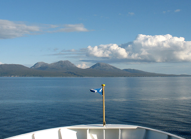Approaching Jura and the Sound of Islay