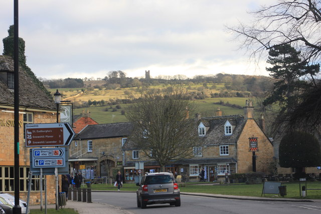 Broadway and Broadway Tower