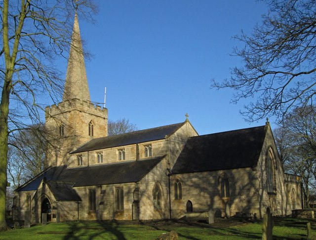 Sutton-in-Ashfield - St Mary Church - from ESE (landscape)