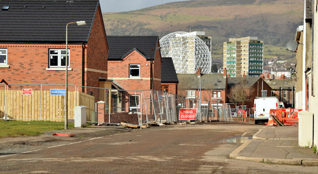 New houses, The Village, Belfast - February 2015(1)