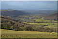 Looking down the Rheidol valley, in February