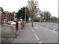 Cycle lane on Ravenhill Road