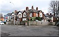 Houses on Ravenhill Road between Ravenhill Park and Ravensdene Park