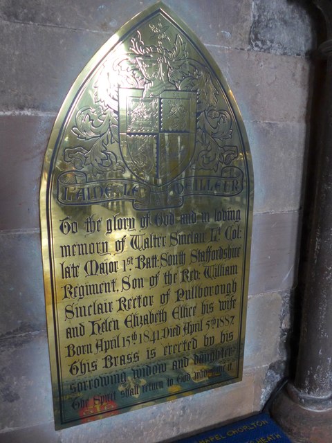 Lichfield Cathedral: memorial (104)