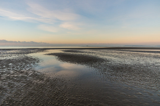 Low tide off West Wittering
