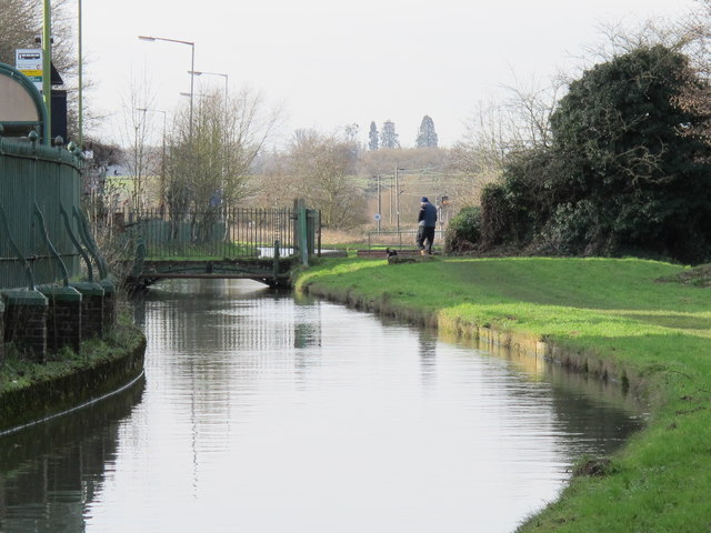 The New River west of Amwell End, SG12