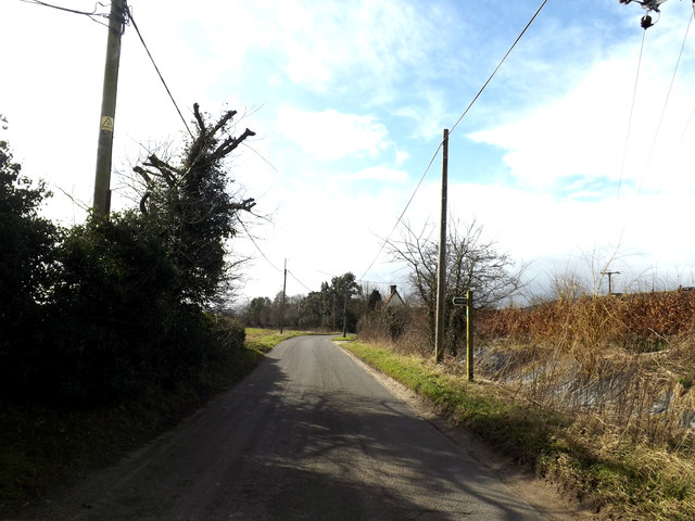 Upper Oakley & footpath