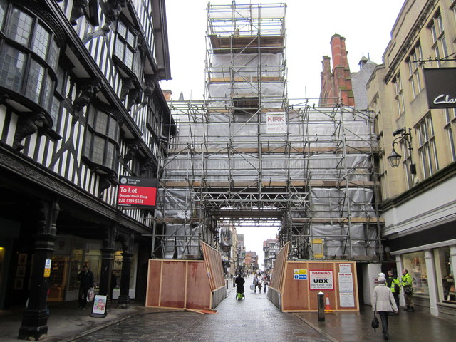 Eastgate and Eastgate Clock Restoration, Chester