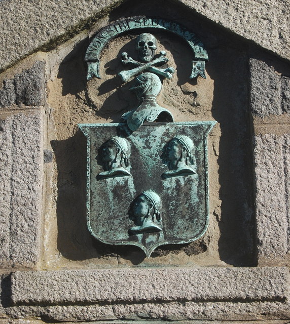 Arms of Moir of Scotstoun...