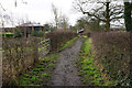 Footpath on the edge of Cronton