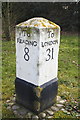 Milestone on south side of the A329 (London Road)