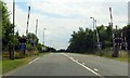 Level crossing on Charbridge Road