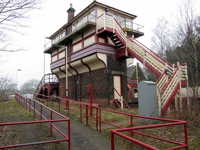 Signal Box, Haltwhistle Railway Station