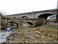 Crossing Thinhope Burn at Burnstones