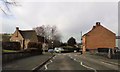 Approaching Llanfyllin library