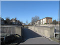 Footbridge within Sun in the Sands junction