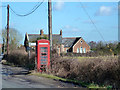 TQ7142 : Phone box at the junction by Robin Webster