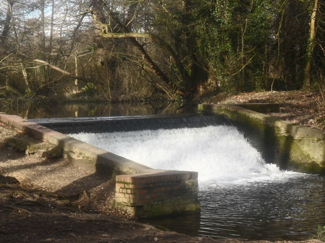 Weir by Grand Union Canal, Cassiobury Park