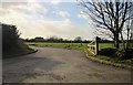 Entrance to Axe Mill Farm and its industrial estate