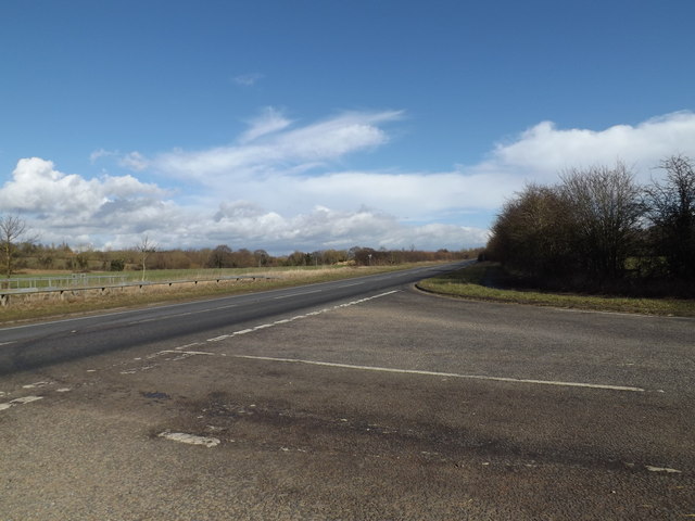 A143 Old Bury Road, Thrandeston © Geographer :: Geograph Britain and ...