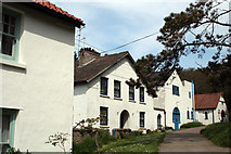 SS1496 : St Peter's and The Forge Caldey Island by Jo and Steve Turner
