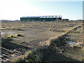 Wasteland suitable for a third crossing point in the town