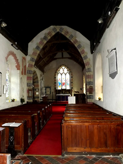 Inside of All Saints Church