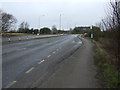 Bus stop on the A631 near Beckingham