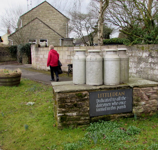Dairymen dedication in Littledean