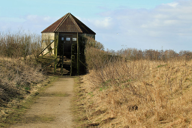 Turret Hide, February view