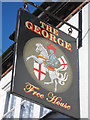 The George sign