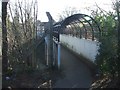 Pedestrian footbridge, Aspinall Road, Brockley