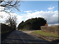 TM2573 : B1117 Laxfield Road, Ashfield Green by Geographer