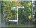 Fingerposts on the corner of Alders Road, Tudeley