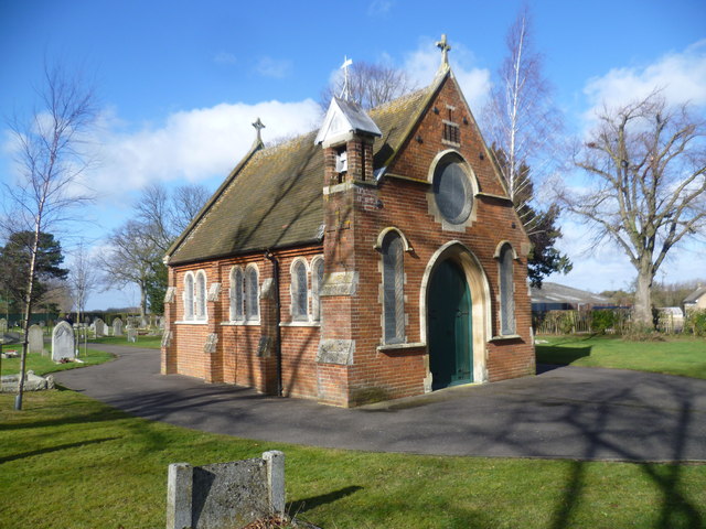 The chapel in Sawston Parish Cemetery © Marathon cc-by-sa/2.0 ...