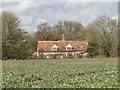 Old cottage at the end of Boxbush Lane