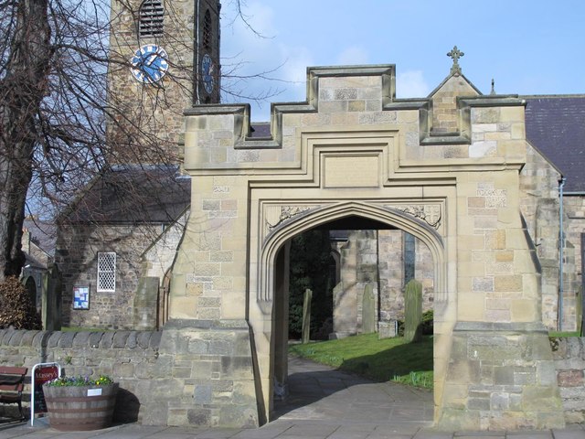 Lych Gate and War Memorial, St Andrew's