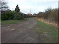 Track (bridleway) off Cove Road